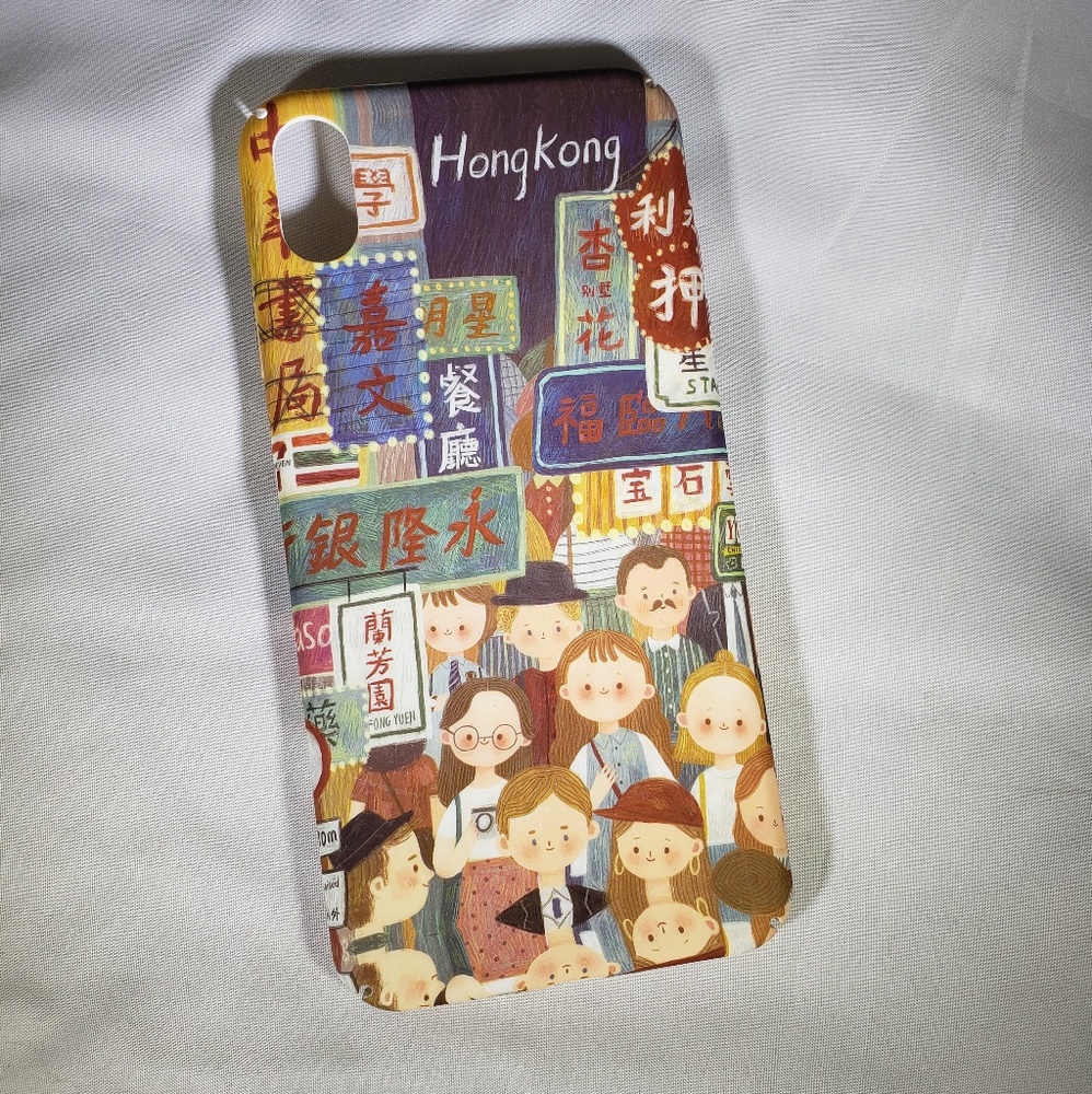 iPhone X/XS/XR/XS Max Urban Hong Kong Hard Case